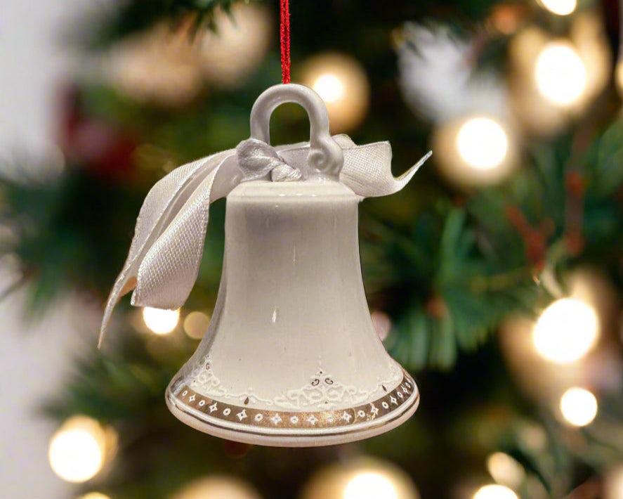 Christmas Porcelain Bell
