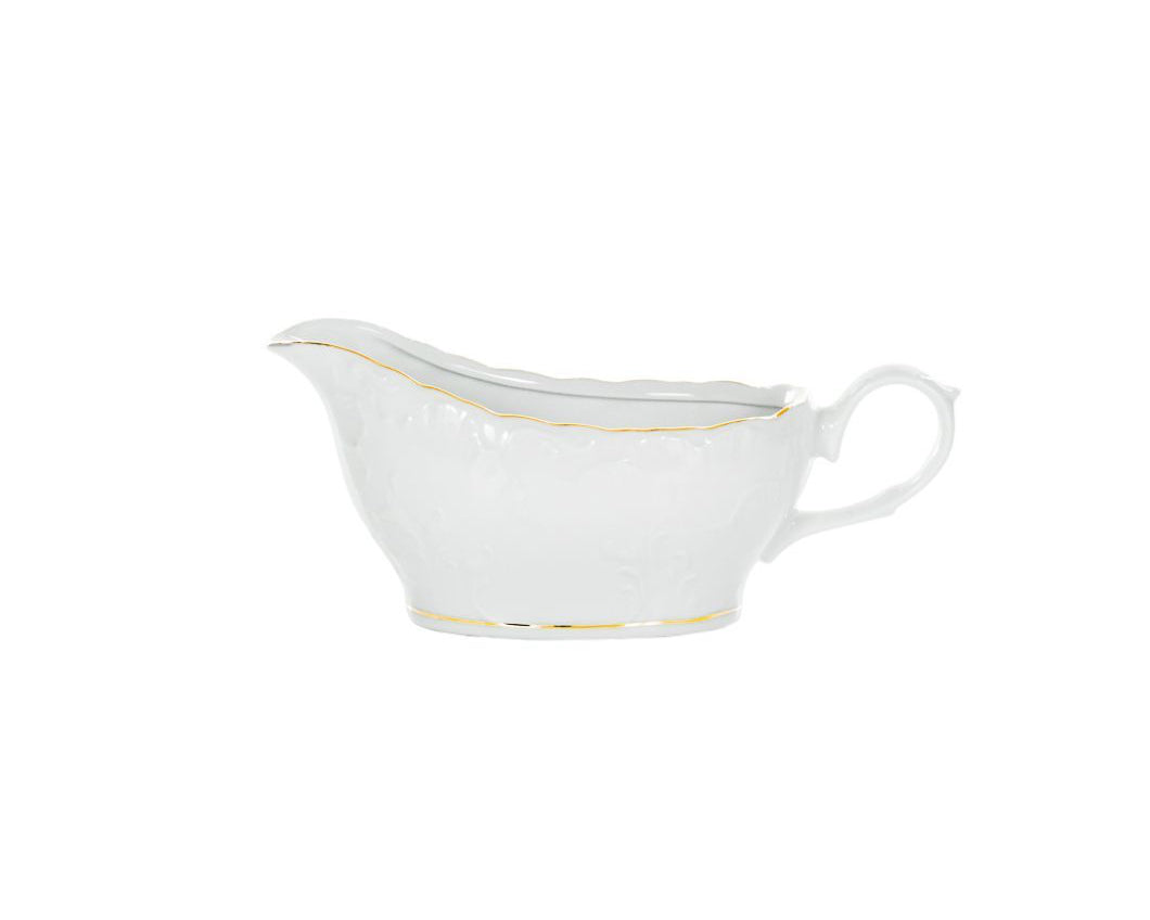 Gravy / Sauce Boat | Rococo Gold Line