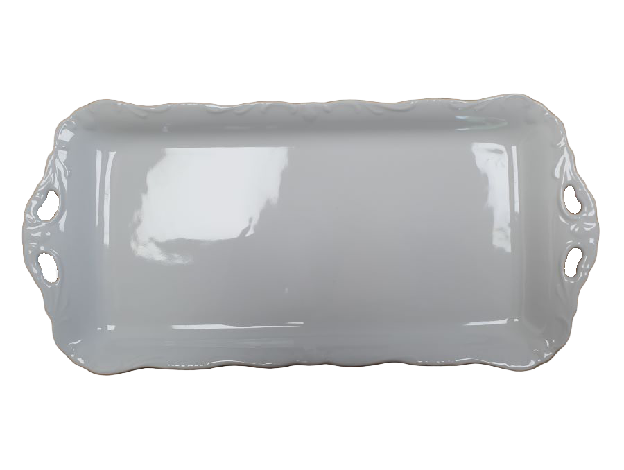 Serving Tray 38cm | Rococo Gold Line