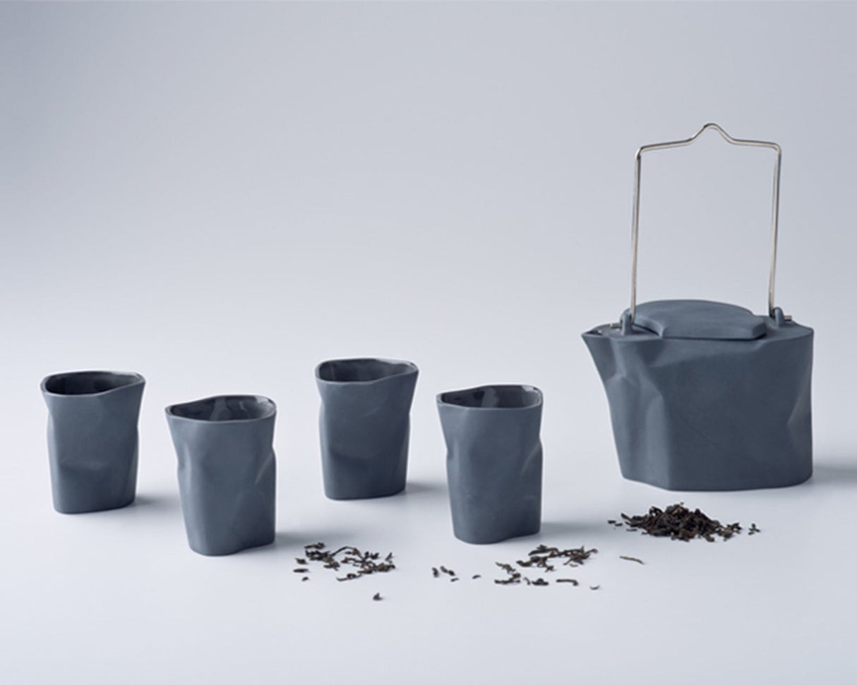 5-Piece Bent Tea Set | Graphite