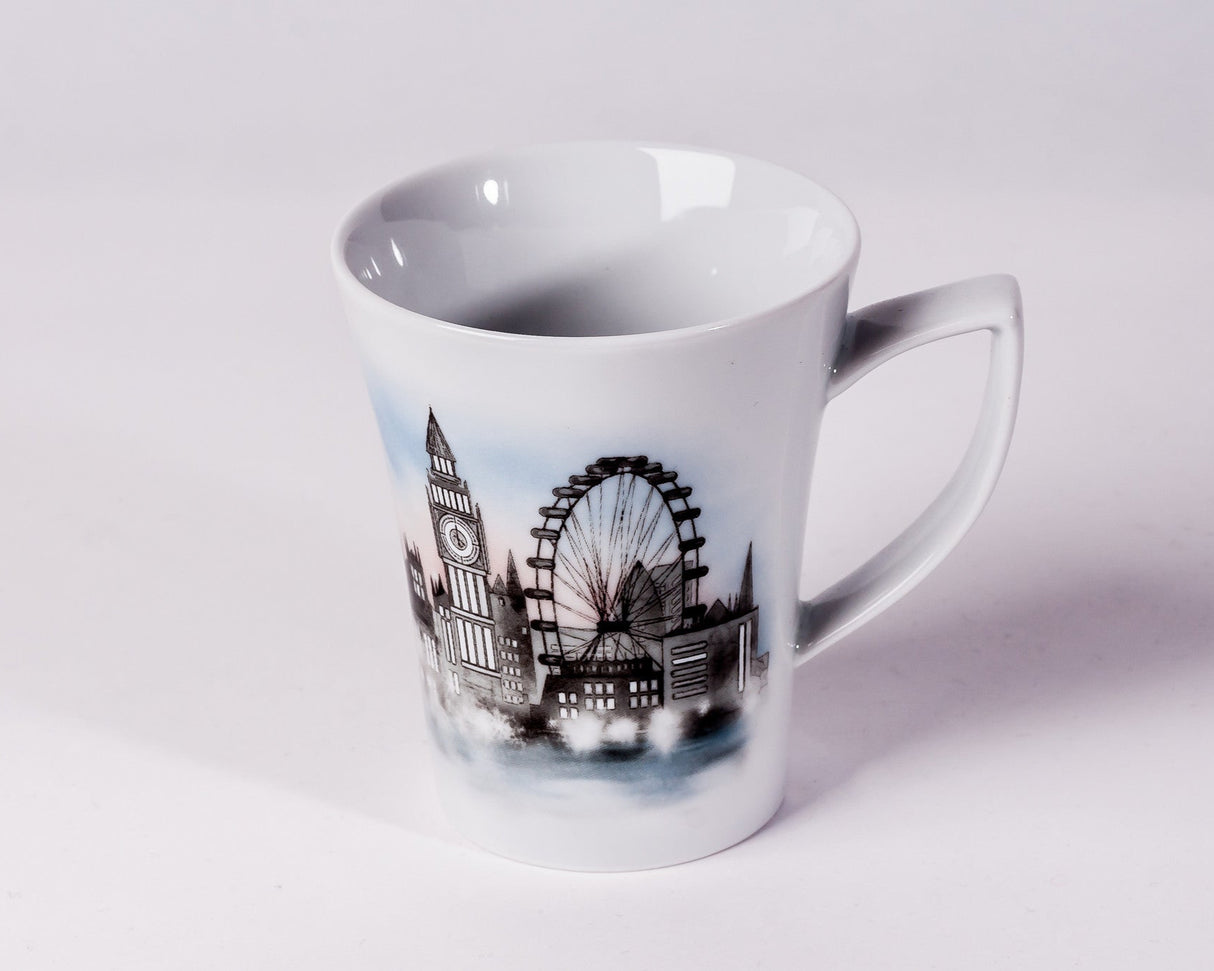 Mug 300ml London Eye - Diamond Fine Porcelain - 1