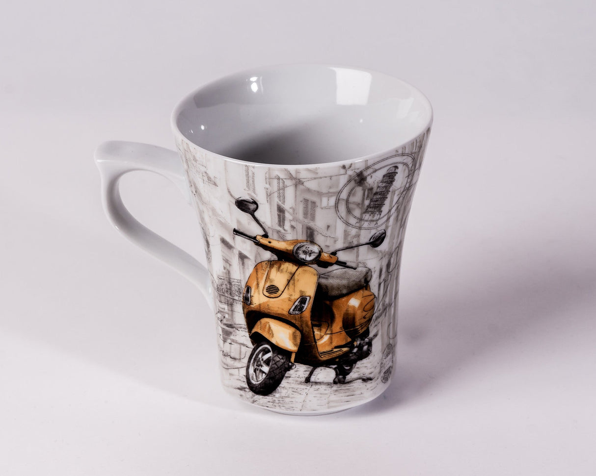 Mug 300ml Scooter - Diamond Fine Porcelain - 1