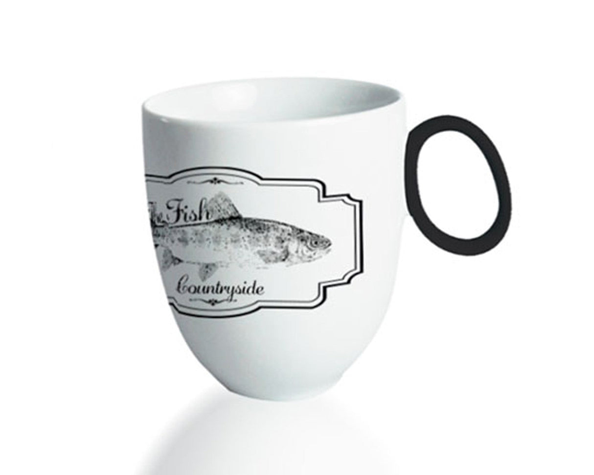 Mug 300ml Countryside | The Fish - Diamond Fine Porcelain - 1