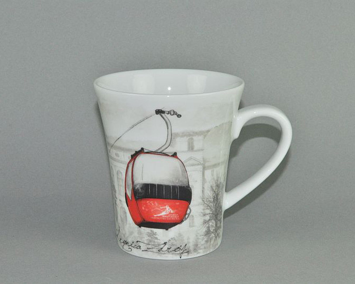 Mug 340ml | Krynica Zdroj - Diamond Fine Porcelain - 1