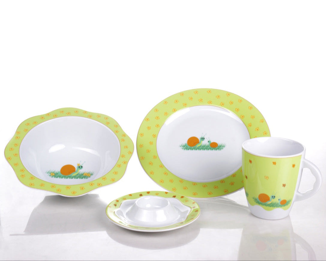 4-Piece Children's Porcelain Set