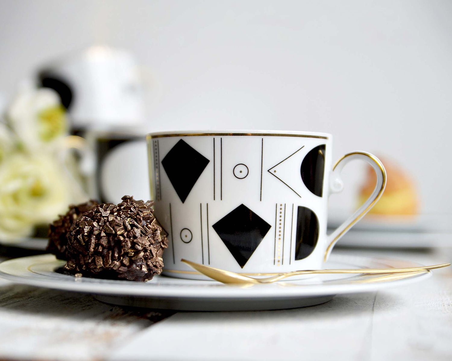 12-Piece Coffee Set For Four | Art Deco