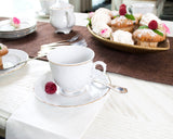 11-Piece Tea Set | Gold Line | Rococo