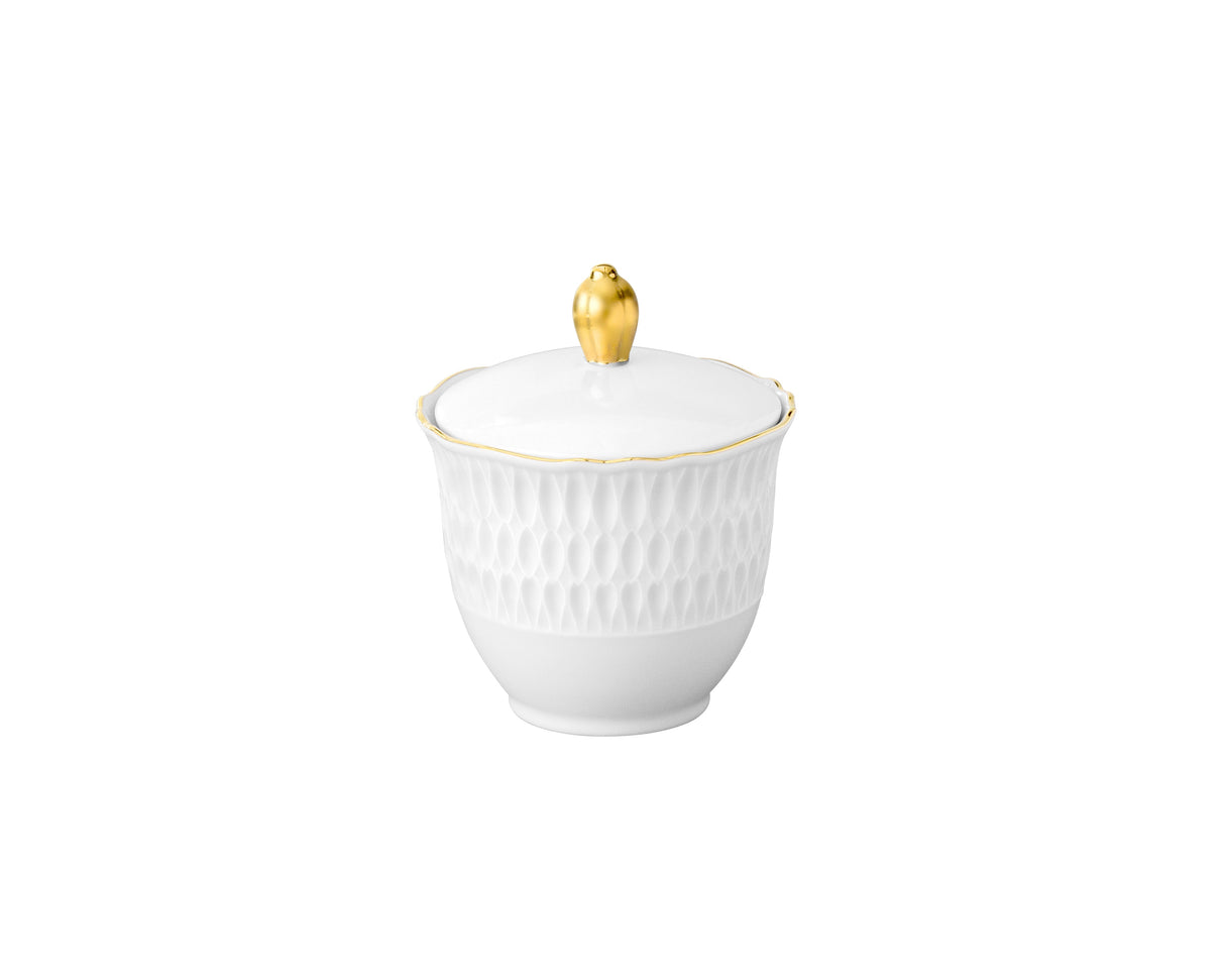 Sugar Bowl & Creamer | Gold Line | Sofia