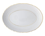 Serving Oval Platter 34cm | Gold Line | Sofia