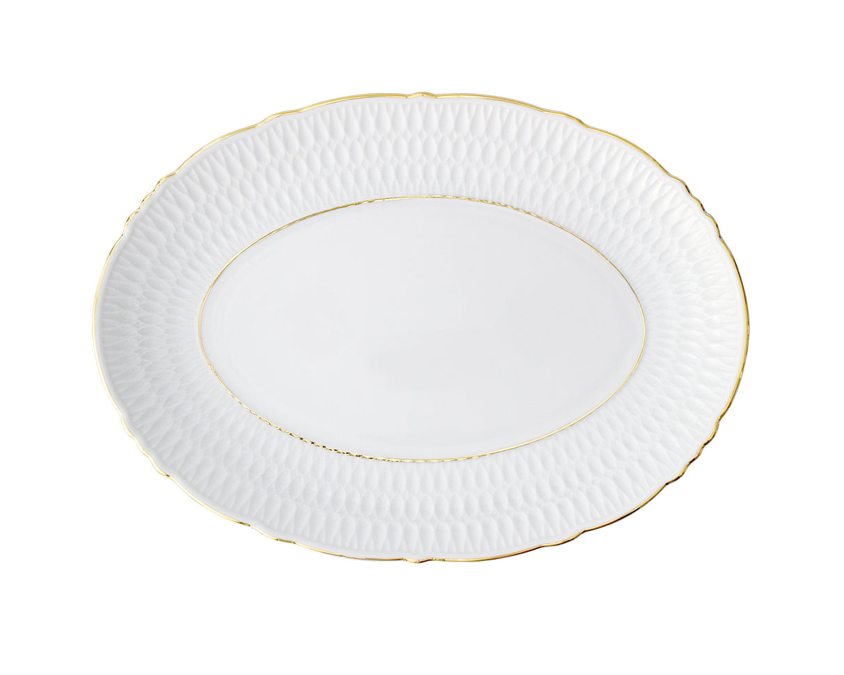 Serving Oval Platter 24cm | Gold Line | Sofia