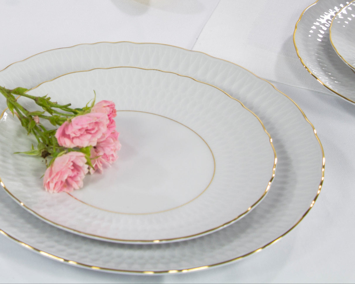 12-Piece Dinner Set | Gold Line | Sofia