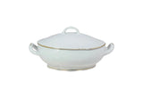 Ragout Dish | Rococo Gold Line