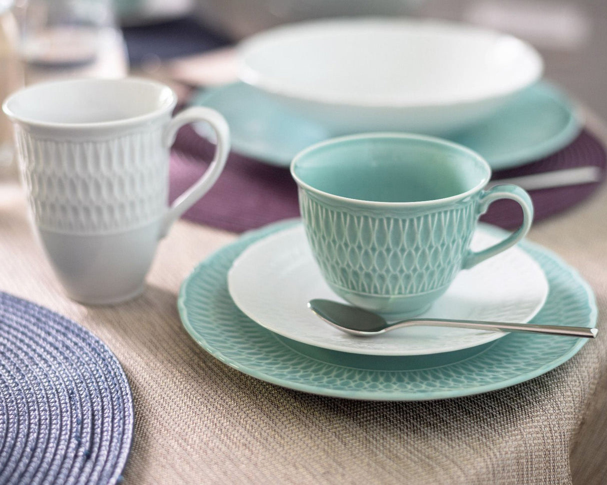 Set of 6 Cups & Saucers | Sofia Azure