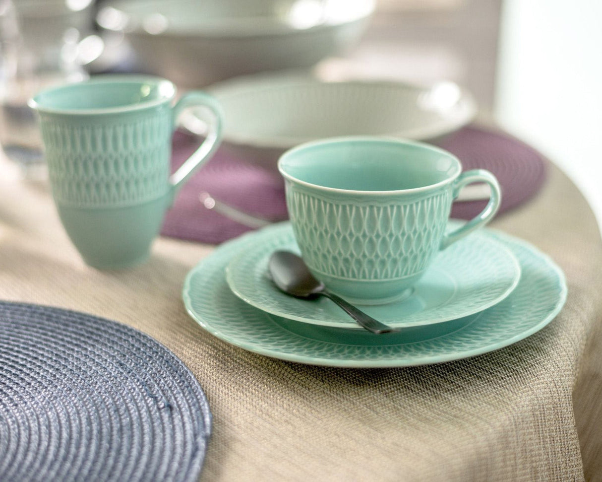 Set of 6 Cups & Saucers | Sofia Azure