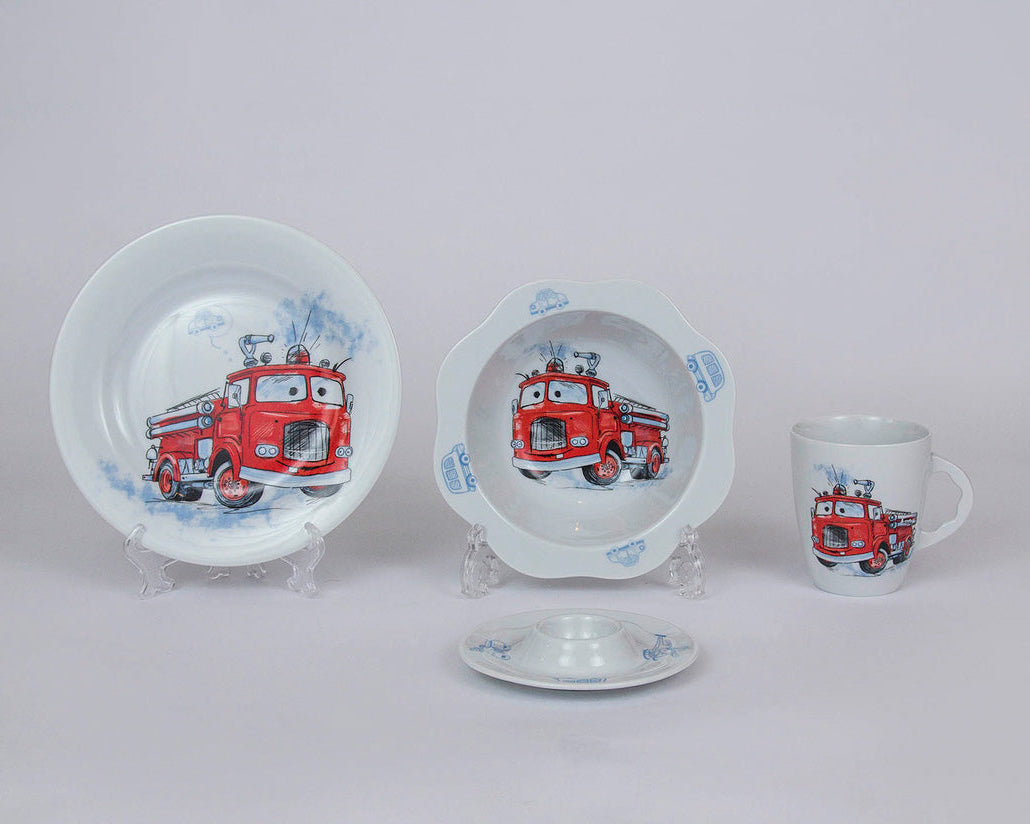 4-Piece Children's Porcelain Set