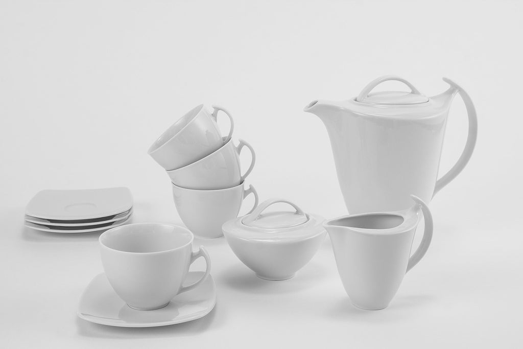 11-Piece Coffee Set | Akcent - Diamond Fine Porcelain