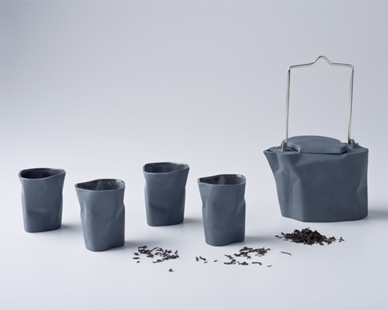 5-Piece Bent Tea Set | Graphite