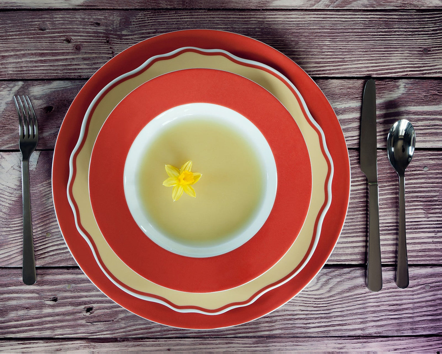 31-Piece Tea Dinner Set | Blossom - Diamond Fine Porcelain - 3