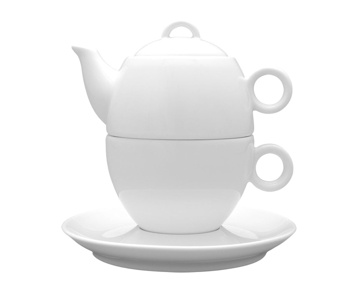 Tea Pot with Cup & Saucer