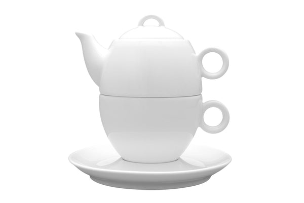 Tea Pot with Cup & Saucer