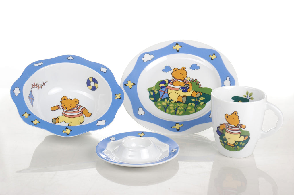 4-Piece Children's Porcelain Set - Diamond Fine Porcelain - 2