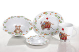 4-Piece Children's Porcelain Set - Diamond Fine Porcelain - 2