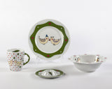 4-Piece Children's Porcelain Set - Diamond Fine Porcelain - 1