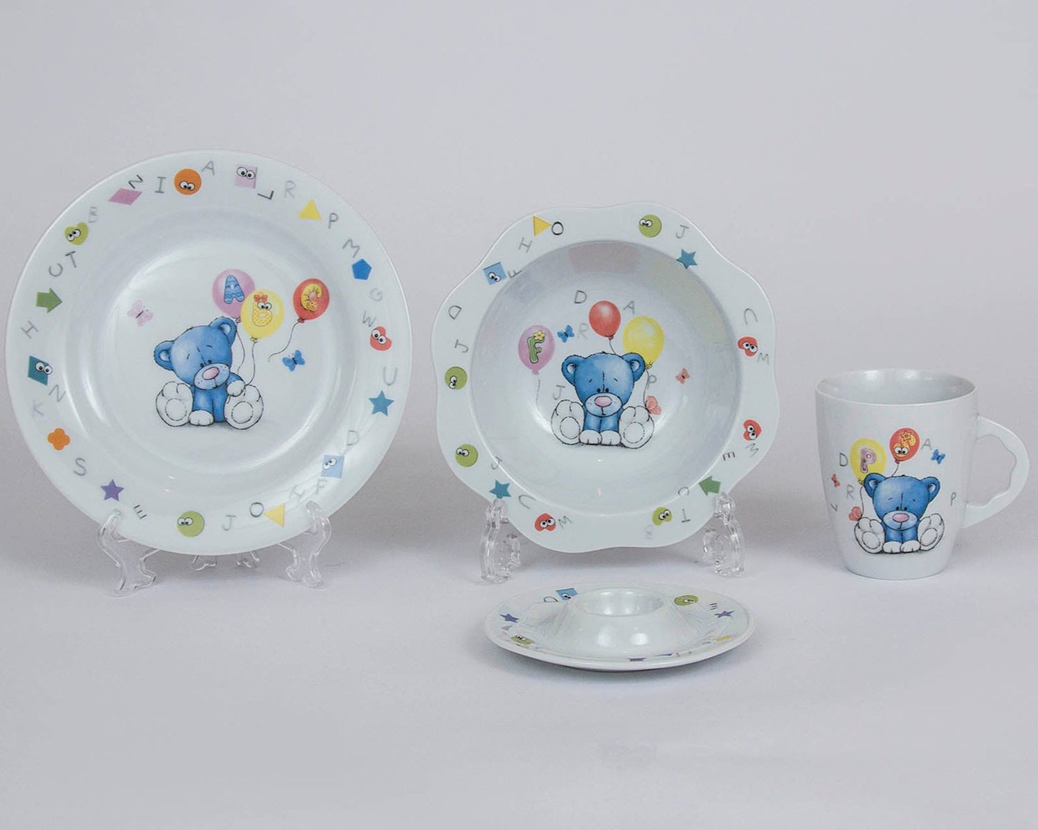 4-Piece Children's Porcelain Set
