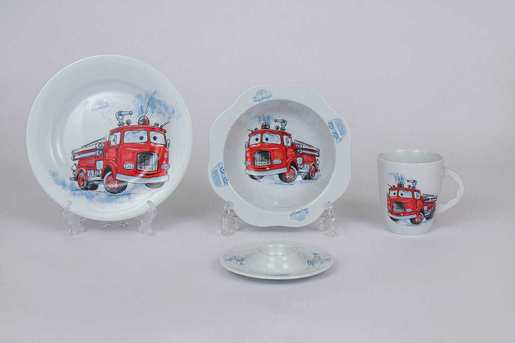 4-Piece Children's Porcelain Set