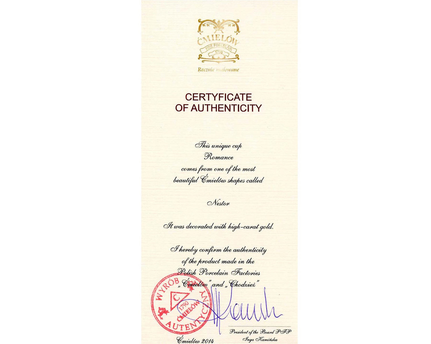 Elegant Cup & Saucer | Nestor Romance - Diamond Fine Porcelain - 3