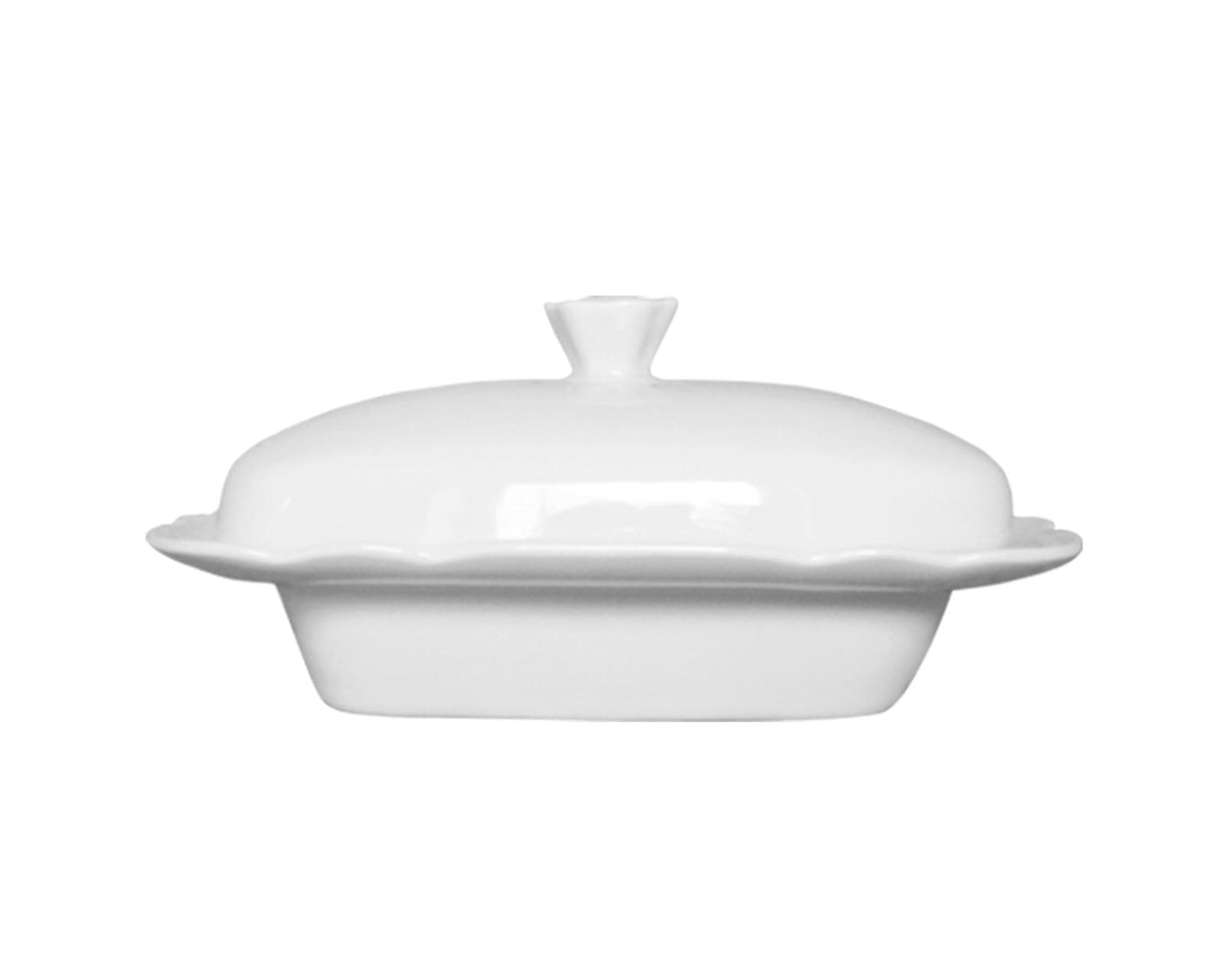 Butter Dish White | Feston