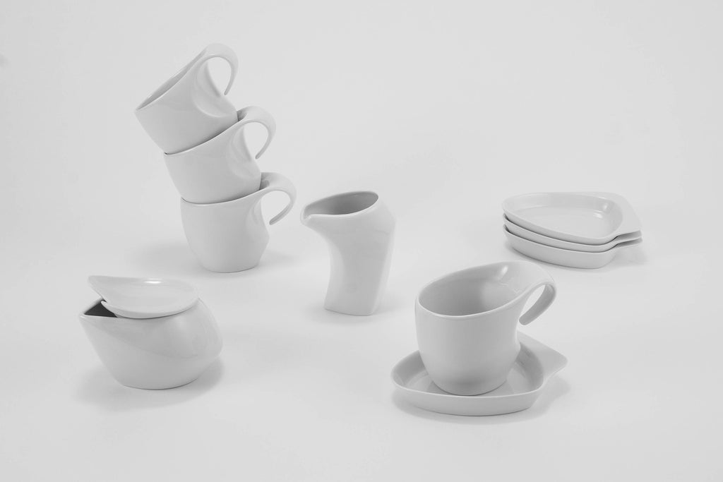 10-Piece Tea Set | Future - Diamond Fine Porcelain - 1