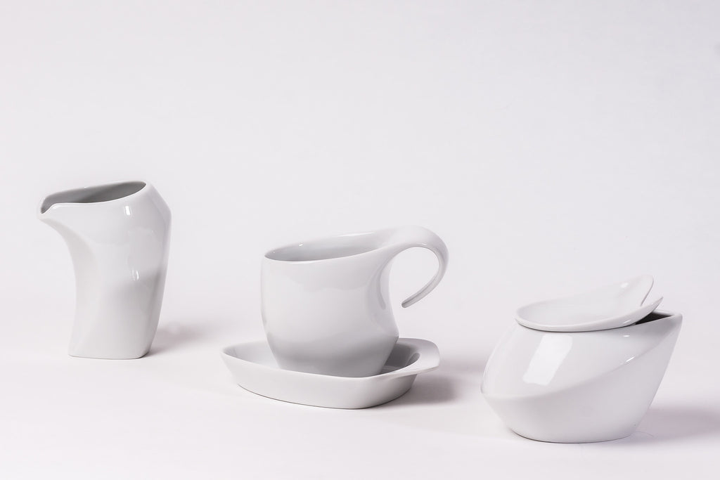 10-Piece Tea Set | Future - Diamond Fine Porcelain - 2