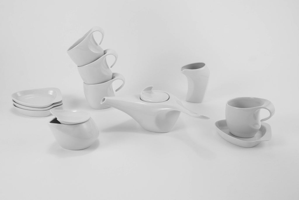 11-Piece Tea Set | Future - Diamond Fine Porcelain - 2