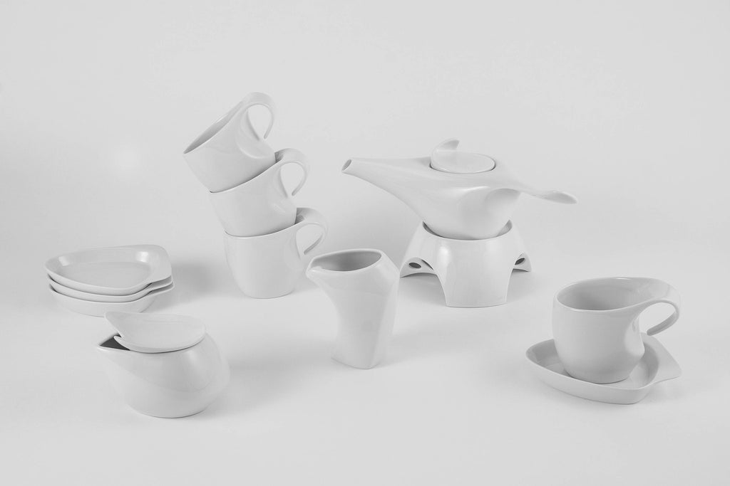 12-Piece Tea Set | Future - Diamond Fine Porcelain - 2