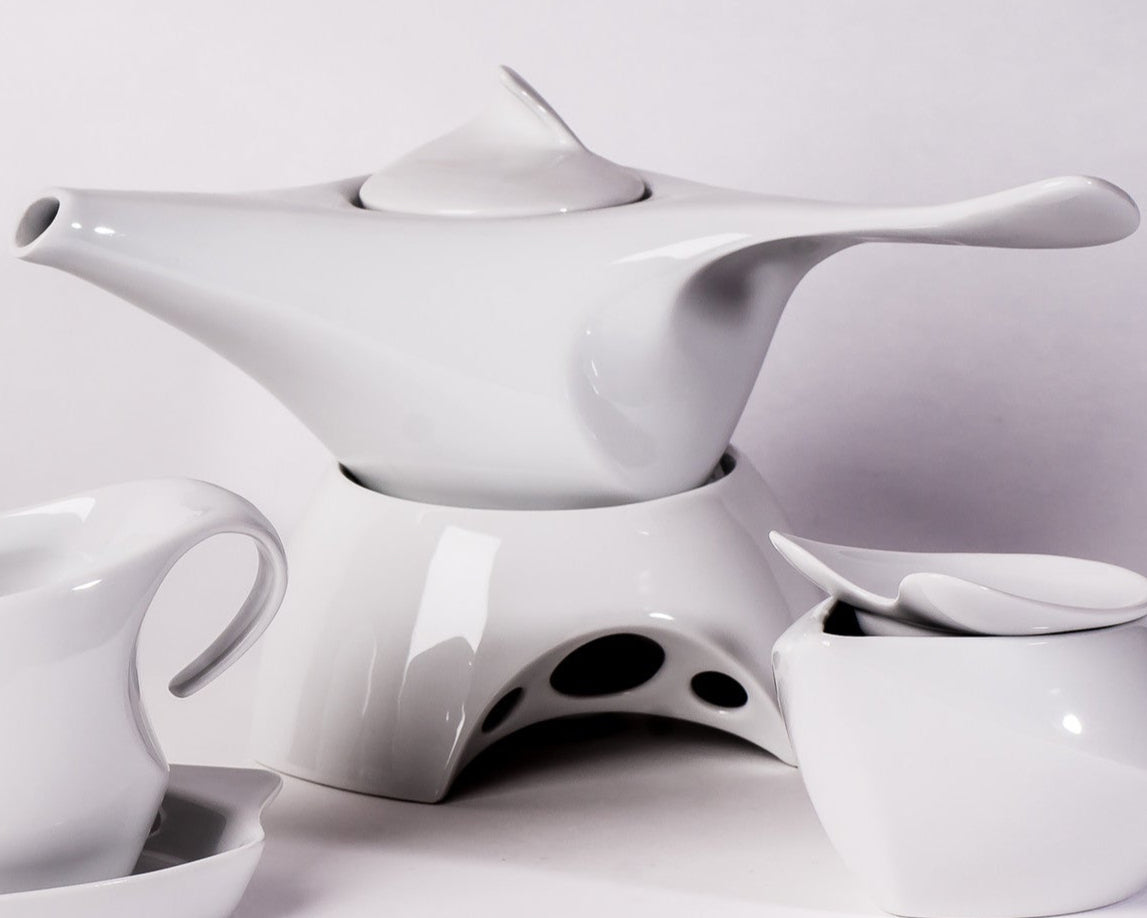 12-Piece Tea Set | Future - Diamond Fine Porcelain - 1