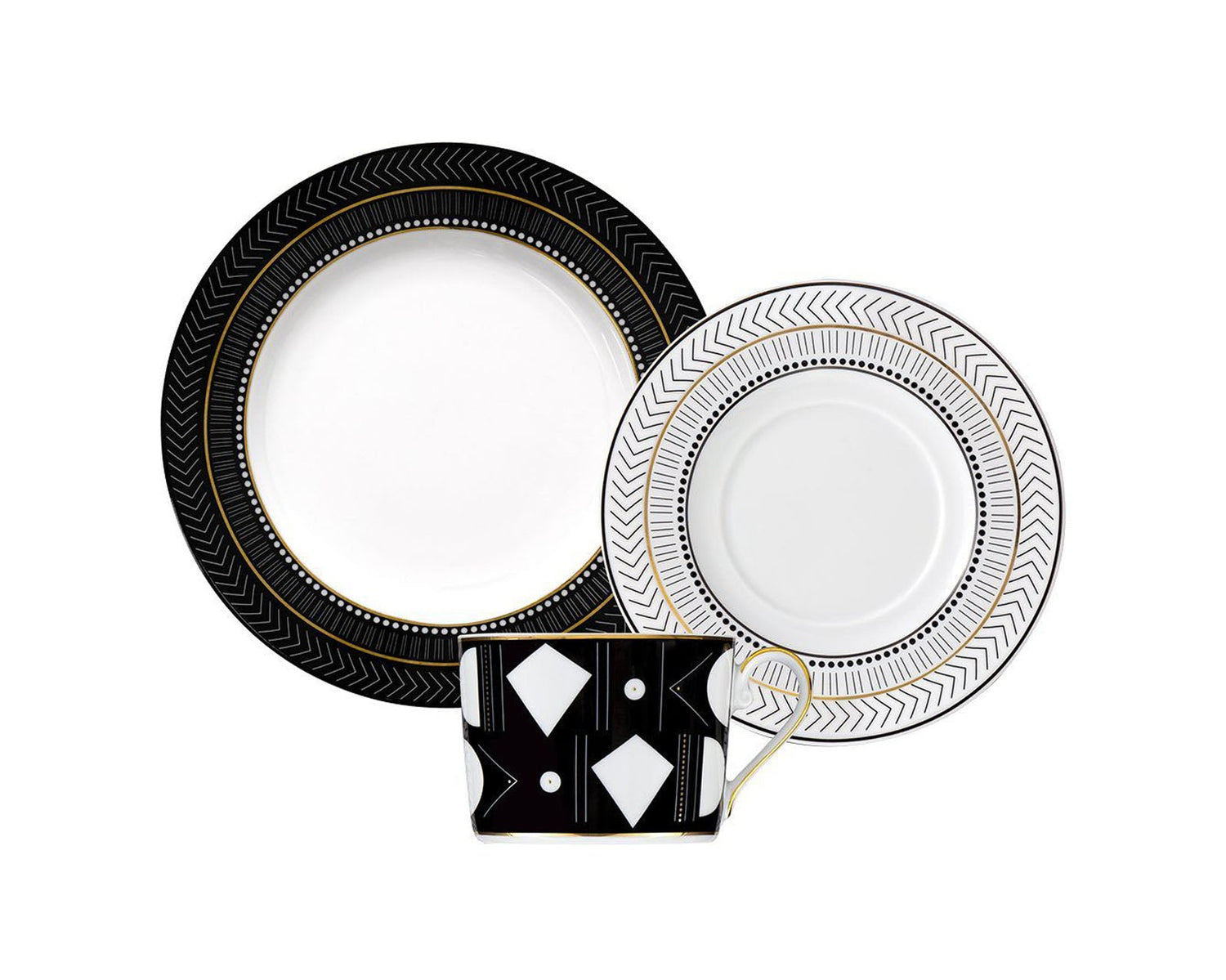 12-Piece Coffee Set For Four | Art Deco