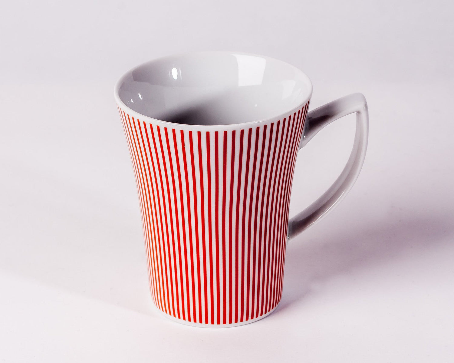 Mug 300ml Orange Stripes - Diamond Fine Porcelain - 1