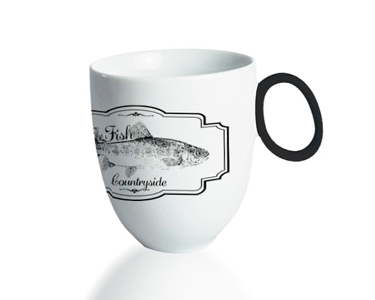 Mug 300ml Countryside | The Fish - Diamond Fine Porcelain - 1