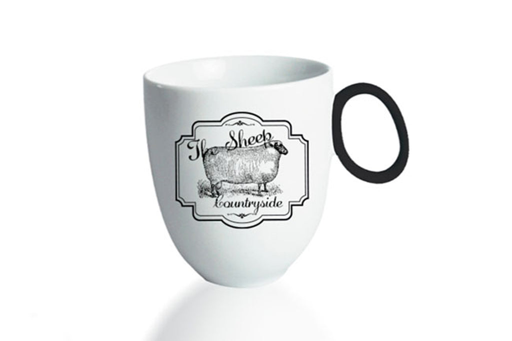 Mug 300ml Countryside | The Sheep - Diamond Fine Porcelain - 1