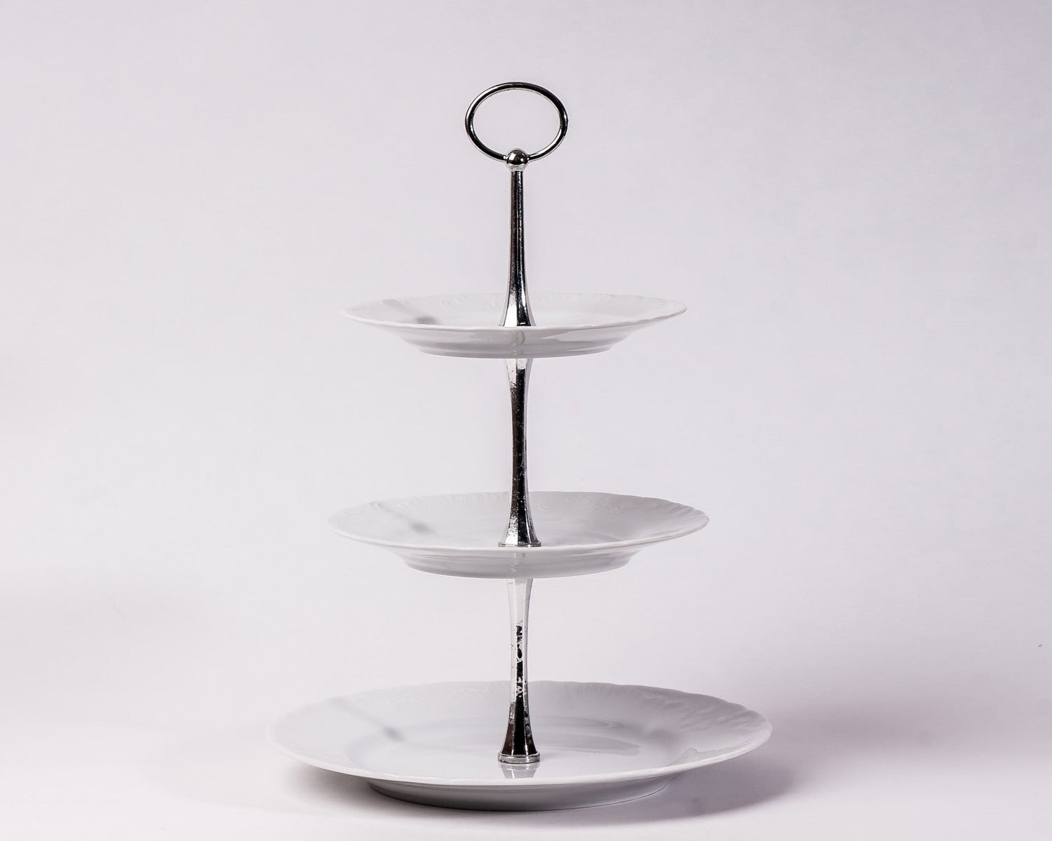 3-Tier Cake Stand | Rococo - Diamond Fine Porcelain - 1