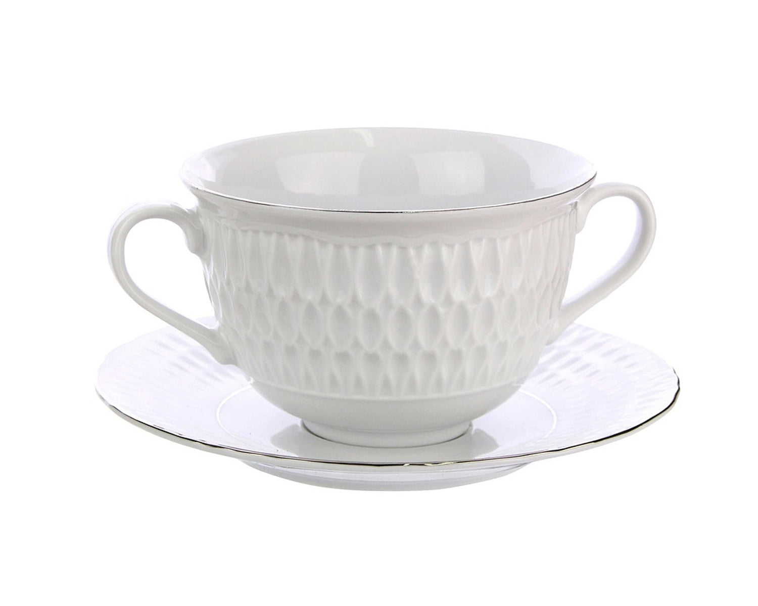 Bouillon Cup with Saucer | Platinum Line | Sofia
