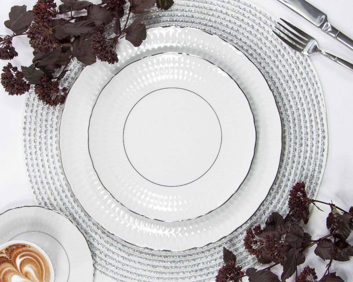 12-Piece Dinner Set | Platinum | Sofia